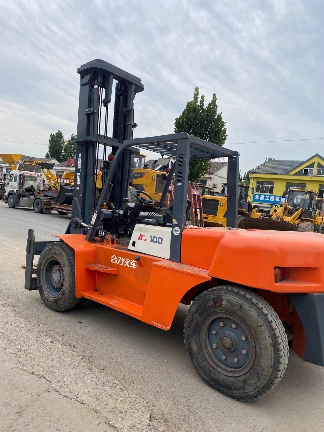 CPCD100 CPCD80 CPCD70 Heli 10 ton 10t 10tons 10 tons used diesel forklift for sale