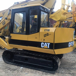 Good Quality Japanese 7 Ton Used Crawler Excavator CAT E70B Caterpillar