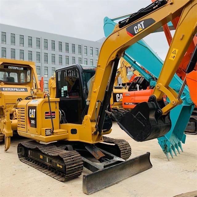 Used CAT306E2 CAT305.5E2 mini excavators Hydraulic crawler used CAT 6tons 5 tons mini excavadora CAT306E CAT305.5E2 excavator