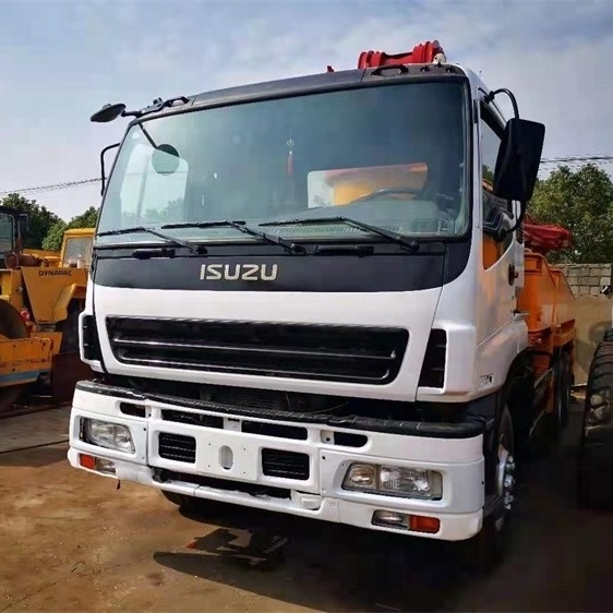 Second Hand 36 M Isuzu concrete Pump Truck