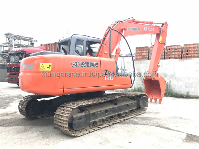 original Engine made in Japan Hitachi excavators, top quality and good price ZX120 12 Ton used hydraulic Excavator for sale