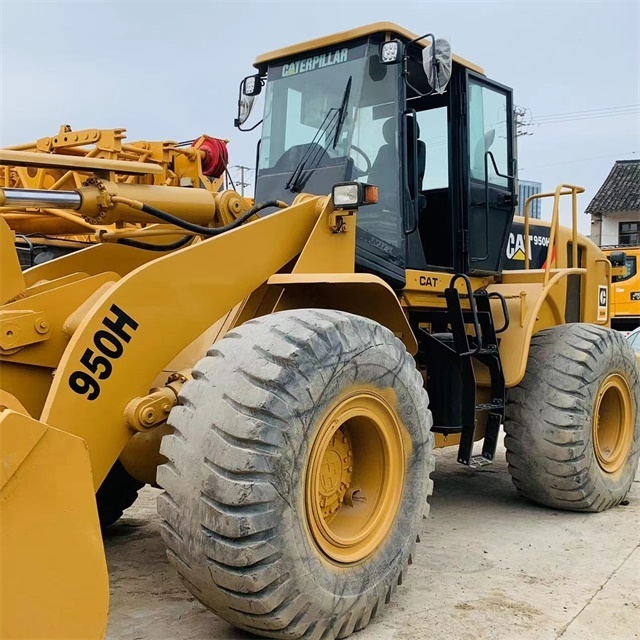 Used cat 950H wheel loader caterpillar 950c 950G 950F 950E 5 ton payload construction multifunction machine CAT950 front loader