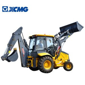 XCMG Official 4WD Front End Loader and Backhoe XC870K Chinese New Mini Wheel Excavator Backhoe Loader for Sale