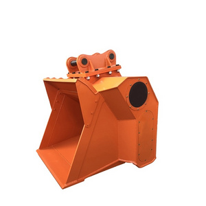 XCMG official crusher bucket excavator concrete rock crusher bucket on sale