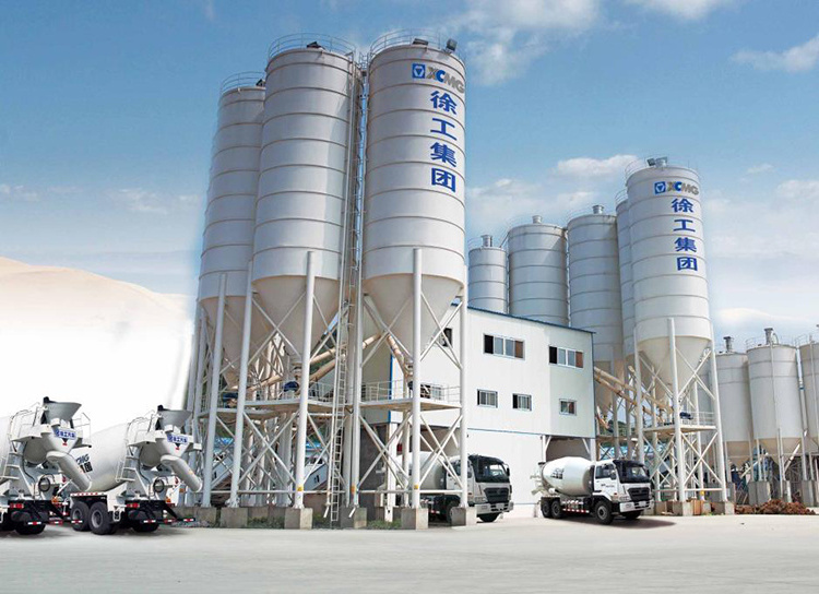 XCMG Used Concrete Mixing Plant HZS90 90m3 Ready Mixed Concrete Batching Plant Price