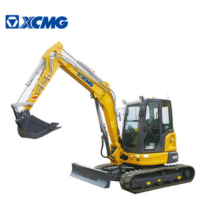 XCMG official second hand XE55E mini bagger excavator machine used 5t bagger with kubota engine