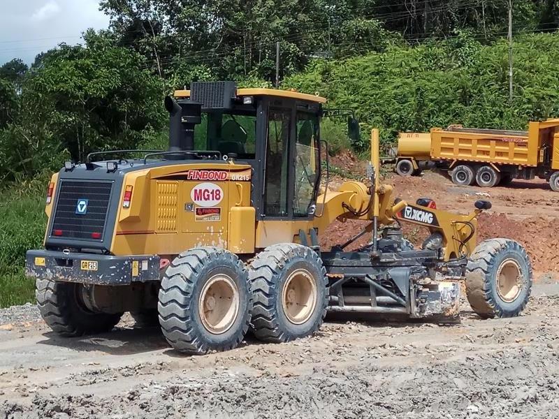 XCMG official used GR215 215hp mini motor grader for sale