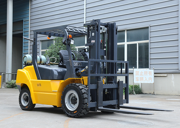 XCMG China Famous Fork lift 5ton FGL50T-JF/FL50T-JF Gasoline/LPG Dual Fuel Forklift Price