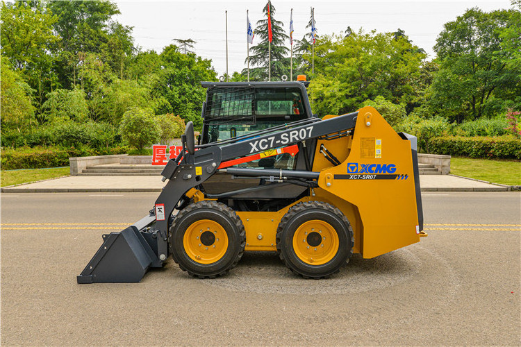 XCMG official second hand skid steer XC7-SR07 China diesel mini skid steer loader