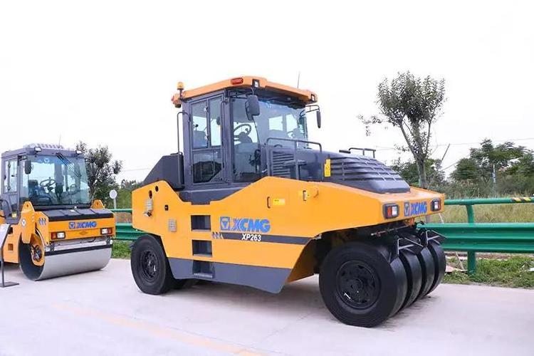 XCMG Durable 26 Ton Road Roller XP263 Used For Asphalt Xp263K Tyre Roller