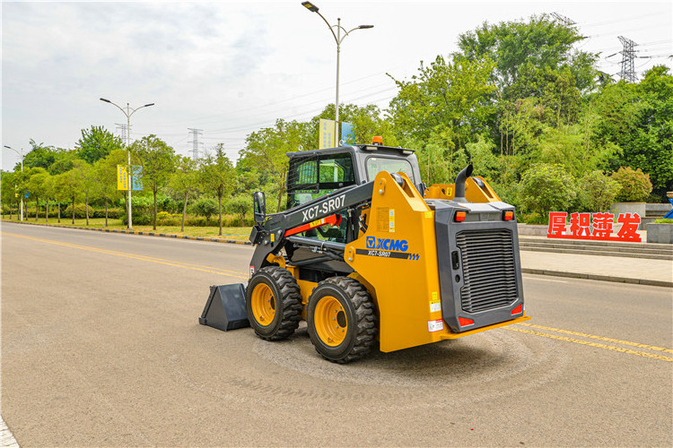 XCMG official second hand skid steer XC7-SR07 China diesel mini skid steer loader