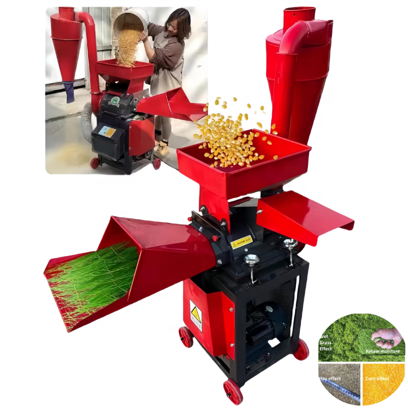 New zimbabwe Farm Multifunction Silage Grinder machine Dry grass Corn Chaff cutter and Hammer mill price