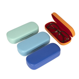 2022 Top Quality fashion glasses case Candy color PU leather glasses case for optical glasses custom brand sunglasses case