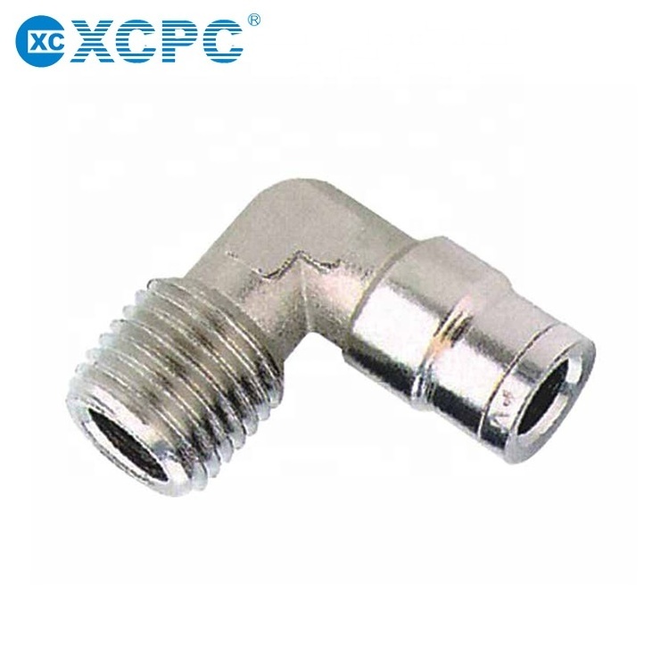 Metal Pneumatic Connectors Push in Fittings One touch fittings  Air Fittings