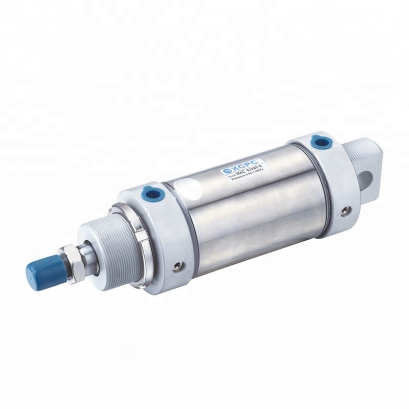 ISO6431 Standard DSNU Type Stainless Steel Sing Acting Air Pneumatic Cylinders with Cushion