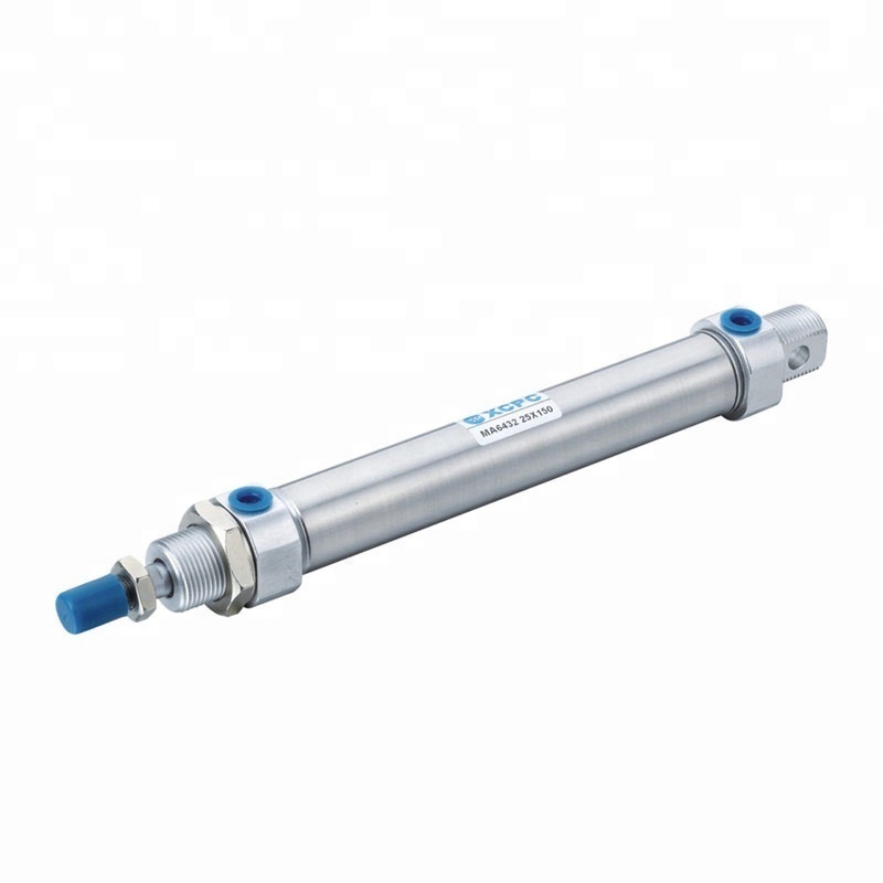 ISO6431 Standard DSNU Type Stainless Steel Sing Acting Air Pneumatic Cylinders with Cushion