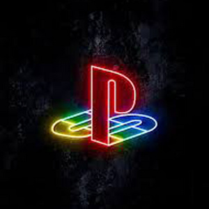 PlayStation Sign Light - Level Up Your Space with LED Neon, Flex Neon, Perfect for Gaming Decor and Customization