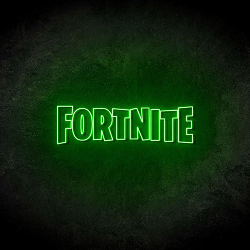 Level Up Your Space with Custom Fortnite LED Neon Signs: Dynamic Flex Neon Decor for Gaming Enthusiasts and Epic Room