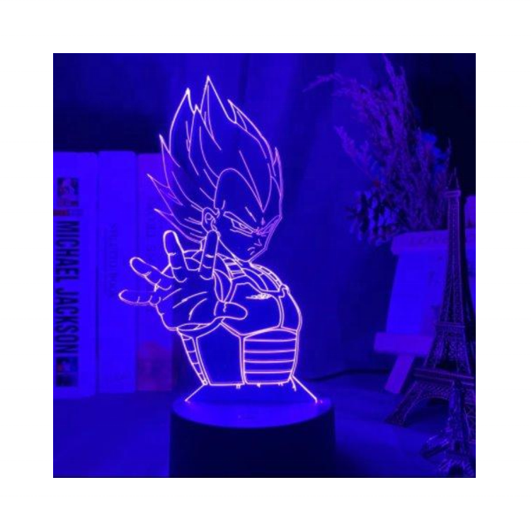 VEGETA BLAST Leb lamp D.ragon Ball Z Anime Led Lamp,Chibi custom Leb Lamp Night Kids Lamp Anime Gifts Led Lights,Anime Decor