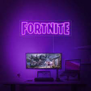 Level Up Your Space with Custom Fortnite LED Neon Signs: Dynamic Flex Neon Decor for Gaming Enthusiasts and Epic Room