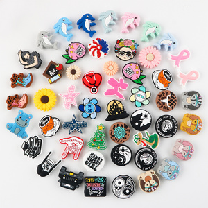 Custom Cartoon Animal Bulk Silicone Loose Beads Soft Silicone Baby Chew Beads  Wholesale Silicone Focal Beads For Pens Making