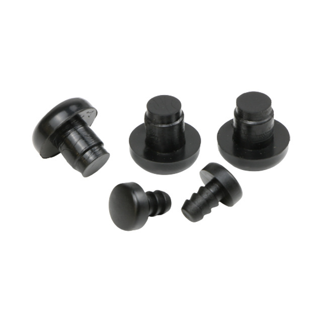 OEM Custom Plastic PVC Transparent Flat Silicone Rubber Hole Stopper Cone Pipe Plugs Silicone Rubber Plug Stopper Sealing Parts