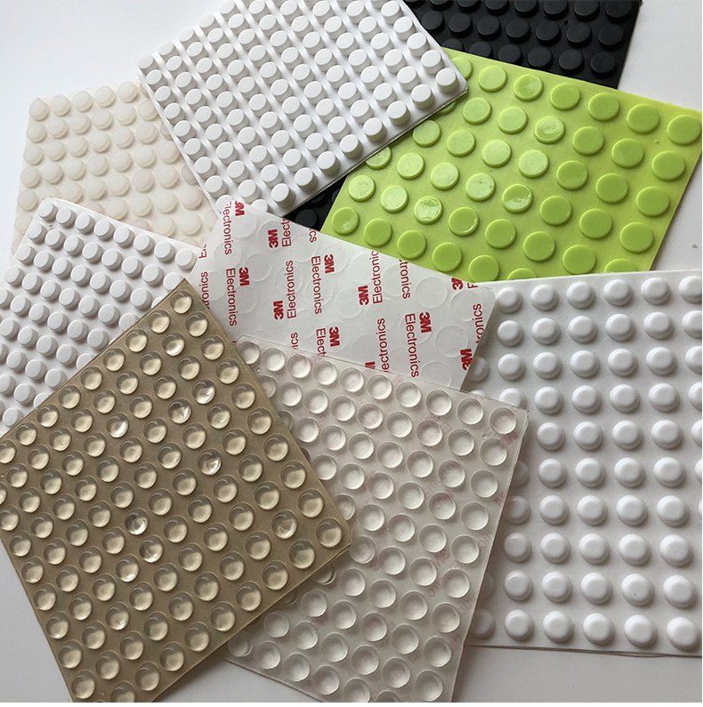 8 x 2.5 mm Non Slip Rubber Feet Bumper In stock Bumpon Buffer Pads Adhesive Clear Silicon Dots Self Adhesive Transparent  Bumper