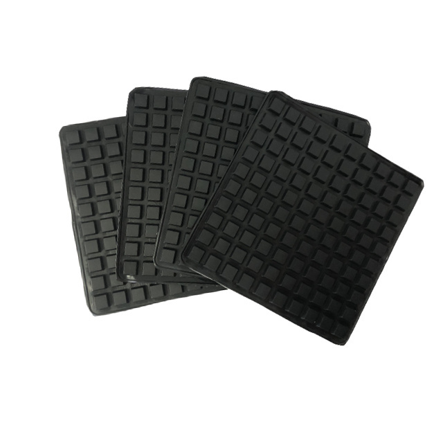 Non Slip Rubber Feet For Furniture Self Adhesive 4mm Hight Black Silicone Bumpers Feet Sound Dampening Bumper Pads