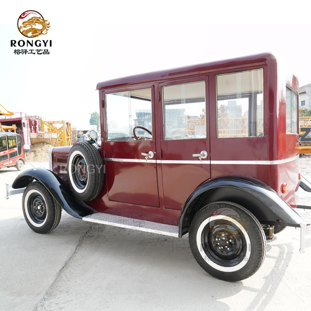 tourist and sightseeing vintage classic car/Electric Retro Vintage Classic Car New 4 Seats Vintage Style Electric Classic Car