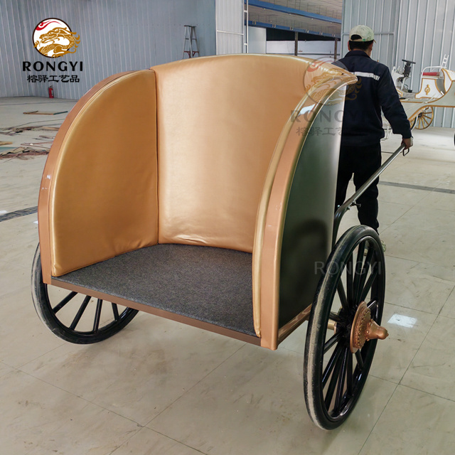 High quality marathon royal chariot/ modern two wheel horse cart for marnthon training/pony horse carriage