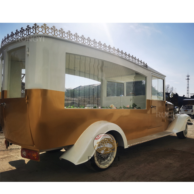 Wholesale Electric Hearse Car /High Quality Hearse Trailer Funeral Vintage Car/Special Transportation for Funeral