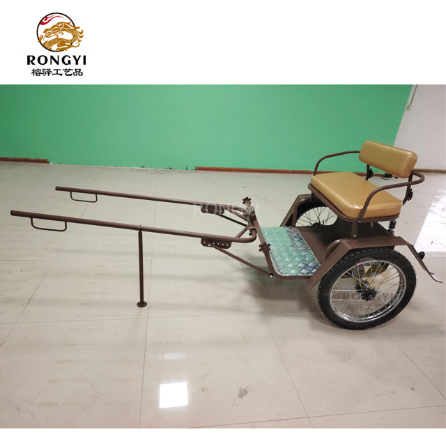 Factory price customized Pony  Buggy Carriage /Two Wheels  Pony Carriage manufacturer  /Horse Cart Carriage for Shetland Pony