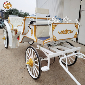 Newest beautiful Cinderella horse carriage/Luxury electric pumpkin coach/horse wagons for tourism and photo