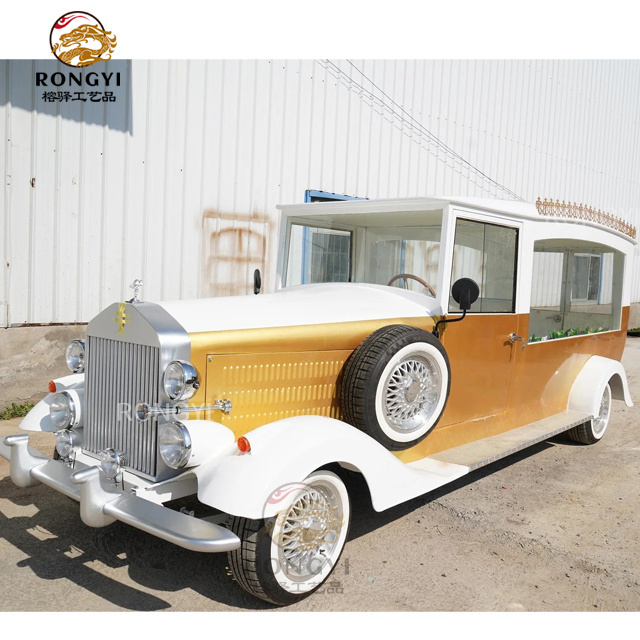 Wholesale Electric Hearse Car /High Quality Hearse Trailer Funeral Vintage Car/Special Transportation for Funeral