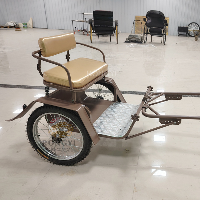 Factory price customized Pony  Buggy Carriage /Two Wheels  Pony Carriage manufacturer  /Horse Cart Carriage for Shetland Pony