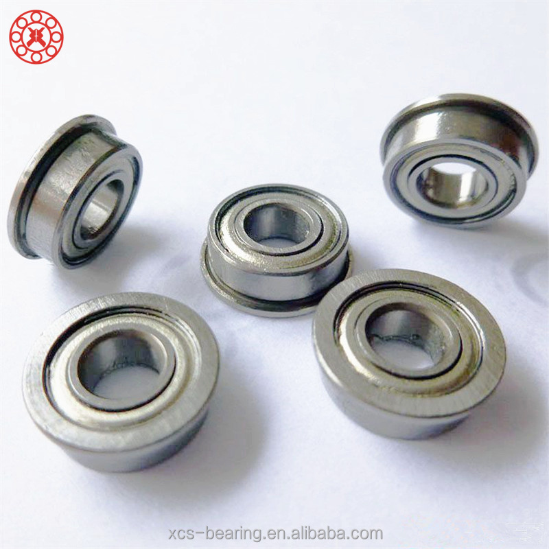 deep groove ball bearing metal shields flanged bearing