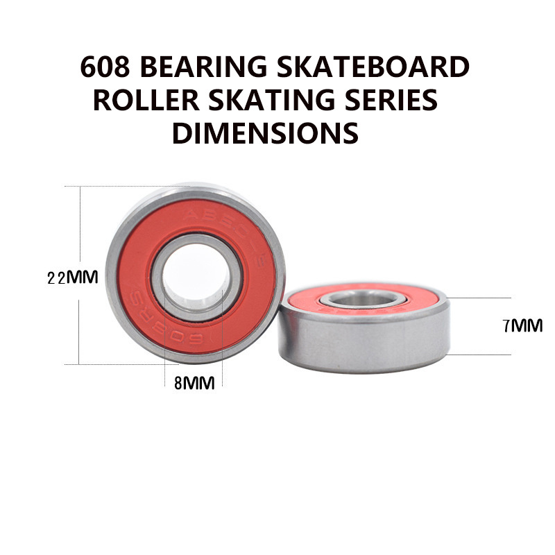 abec 9 high speed 608 ball bearings nylon cage Bearings Supplier Balls Roller Deep Groove Ball 608 Ceramic Skateboard Bearings