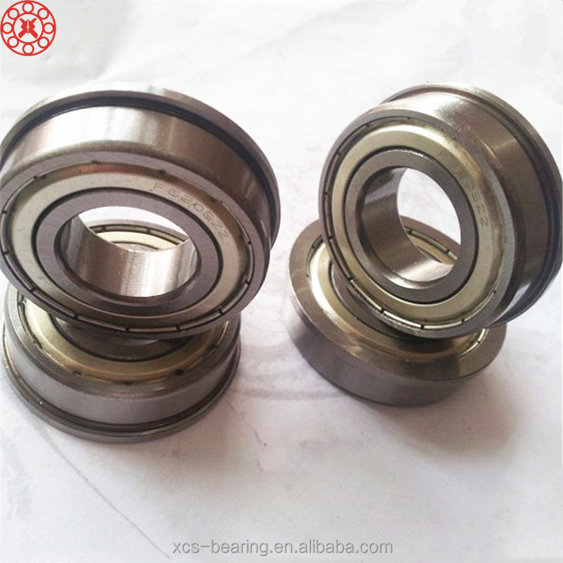 deep groove ball bearing metal shields flanged bearing