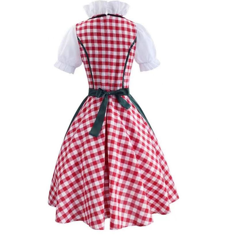 Halloween German Beer Festival Waitress Dress Retro cosplay dress