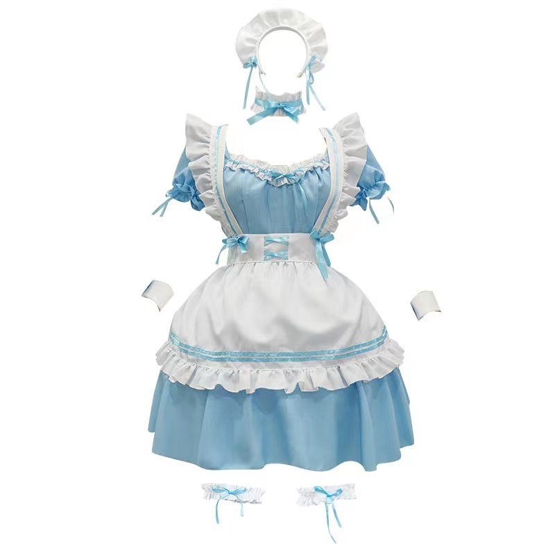 cosplay cute style dress skirt Maid Dress party stage Anime maid dress