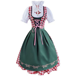 Halloween German Beer Festival Waitress Dress Retro cosplay dress