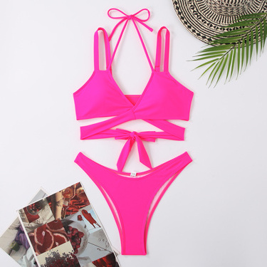 Summery Bikini Swimwear 2024 Two Piece Swimsuit Sexy Young Girls In Micro Bikini Dental Floss Bikinis