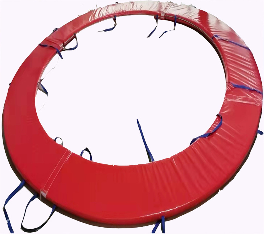 Customized Colorful PVC Waterproof Safety round Pad Protective Trampoline Spring Cover 8ft 10ft 12ft 14ft Frames Boys Girls