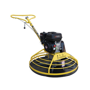 Cement Floor Grinder Road Polishing Machine 6.5Hp Gasoline Engine 36 Inch Concrete Power Trowel