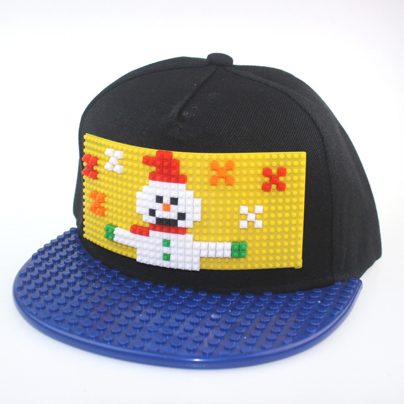 custom kdi adult funny toy hat Puzzle snapback cartoon hat for christmas