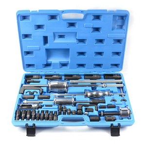 40PCS Universal Master Diesel Engine Injector Extractor Removal Slide Hammer Bearing Puller Tool Kit for Automotive Tools