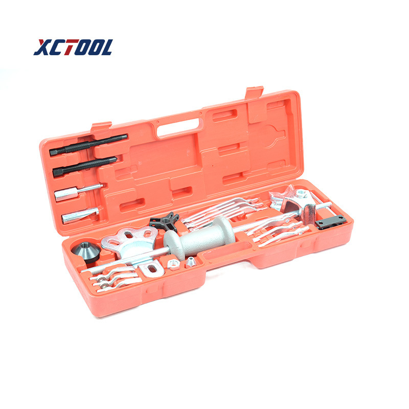 XCTOOL XC9027B Hot Selling 10-Way Slide Hammer Puller Set Axle Wheel Bearing Tool