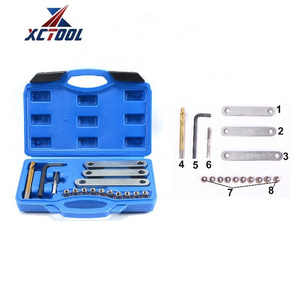 XCTOOL Car Repair Tool Kit Caliper Guide Brake Thread Repair Kit for VAG Ford Opel M9x1.25 mm Threading & Extractor Tool  XC9007