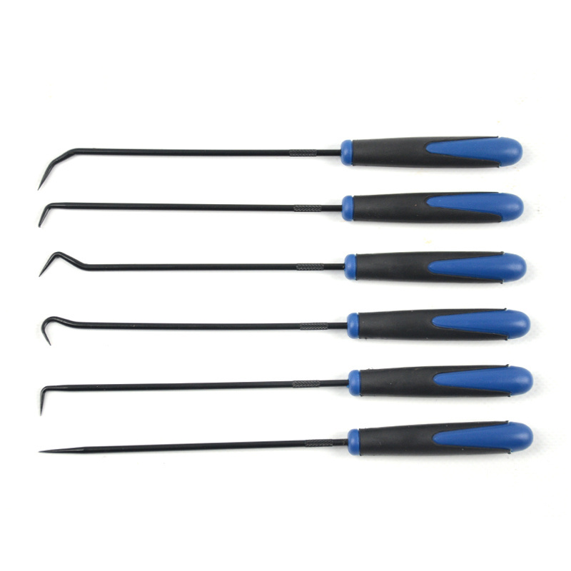 XCTOOL Hot sale 6PCS Magnetic Extra Long Hook and Pick Set Auto hand tools Auto repair tools