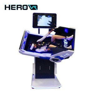 HEROVR Indoor Arcade Games 720 360 Degree VR Simulator Roller Coaster Virtual Reality Simulation Flight Arcade Machine